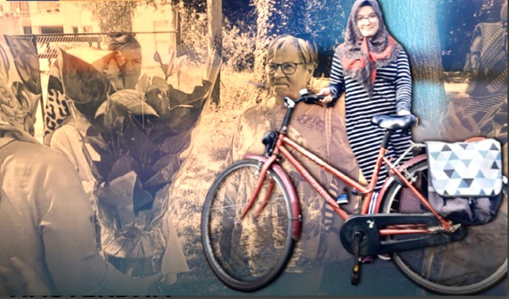 Een verhaal van vriendschap van Tante Sandra (inmiddels overleden)  Vriendschap begon met een rode fiets  